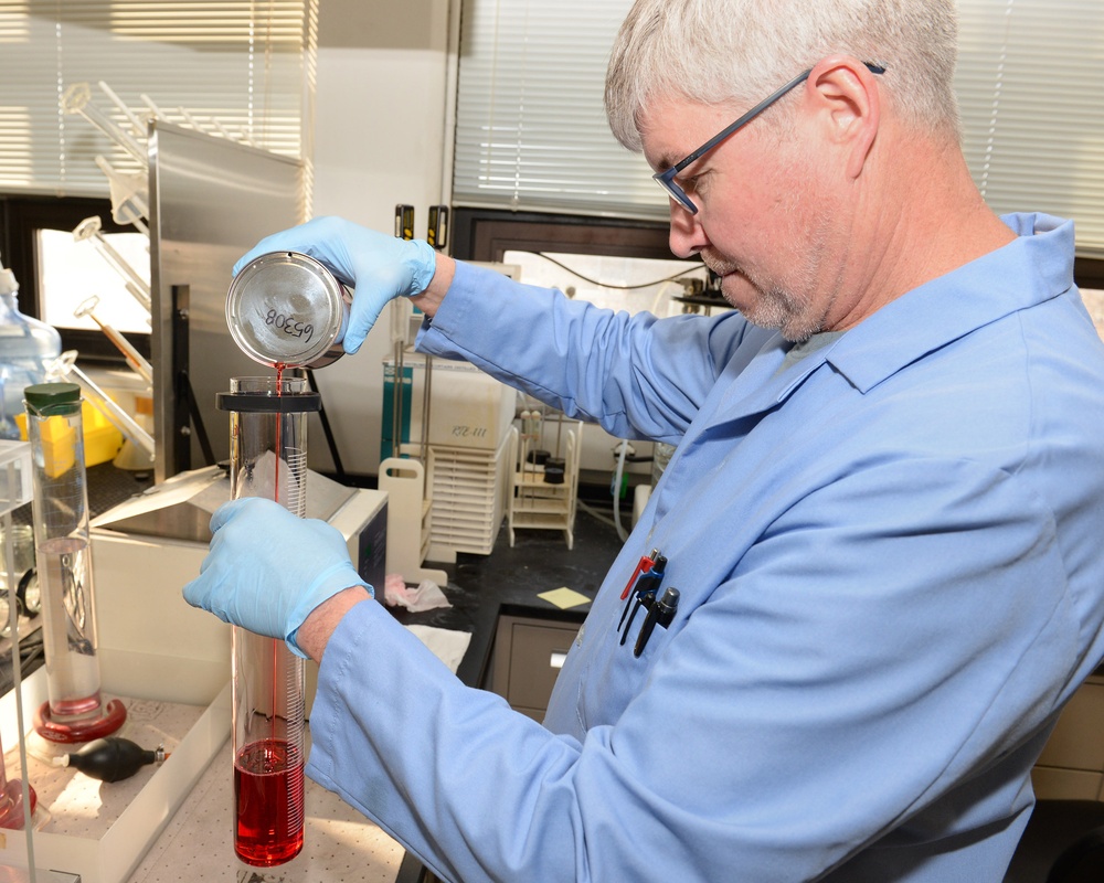 Air Force Petroleum Agency at Wright-Patt, largest of six laboratories worldwide