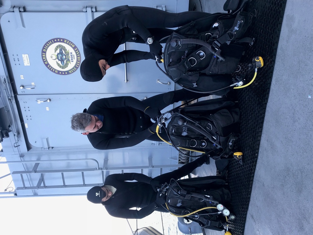 NATO Divers in the Black Sea