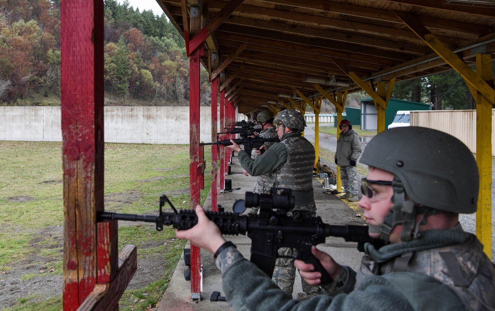 Combat arms help Airmen sharpen sights on readiness