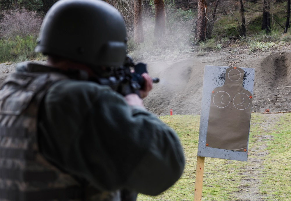 Combat arms help Airmen sharpen sights on readiness