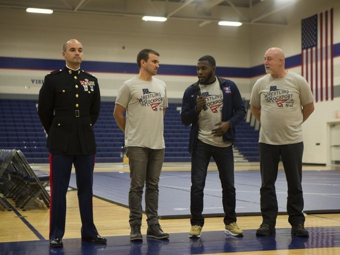 Marines with Recruiting Station San Antonio, Texas, volunteered January 18, 2018 in Rockport, Texas to support Hurricane Harvey relief efforts