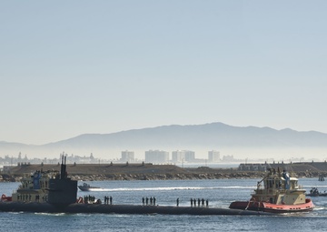 USS Key West Arrives in San Diego