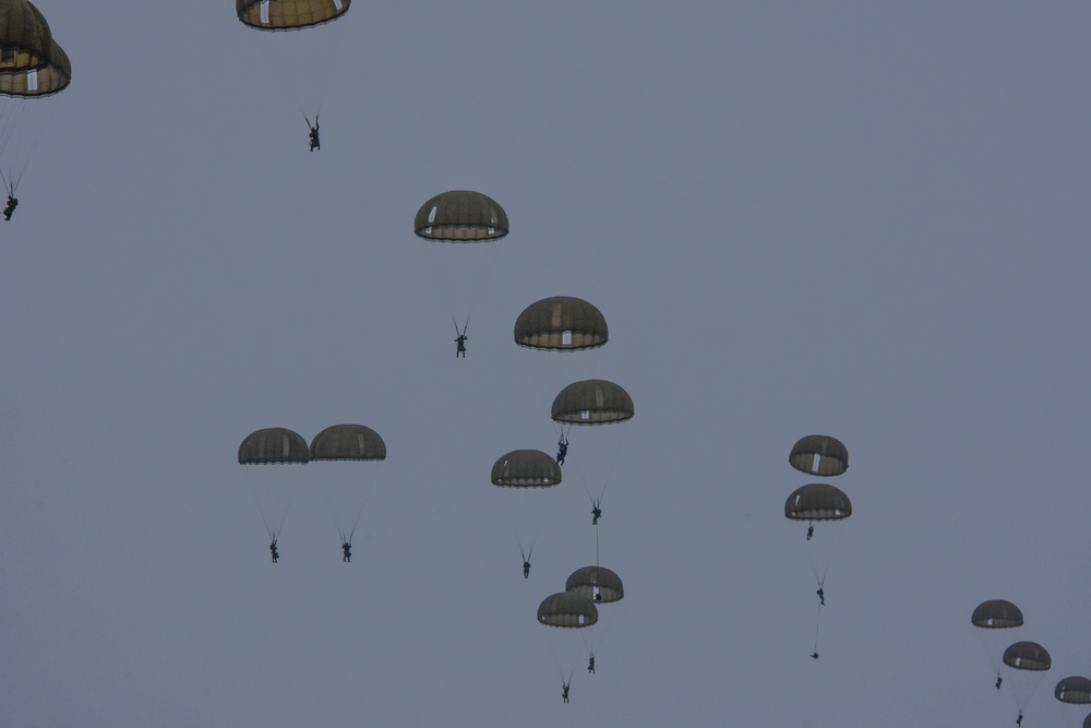 Strong Europe Paratroopers