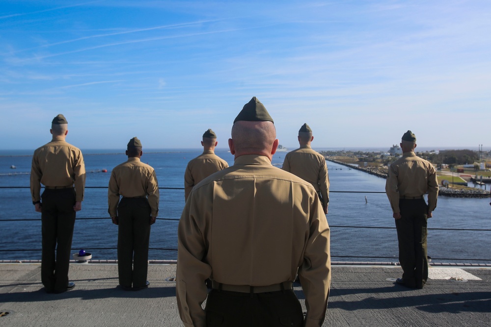 26th MEU departs for deployment