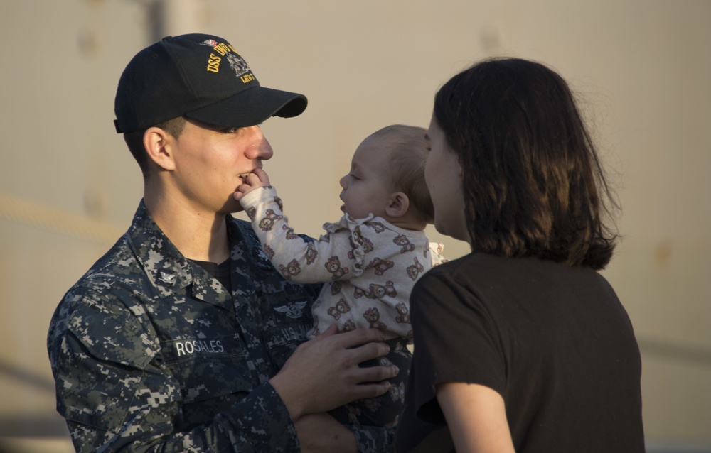 USS Iwo Jima Deploys