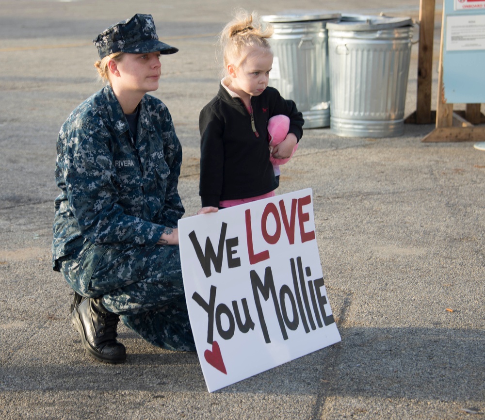 USS Iwo Jima Deploys