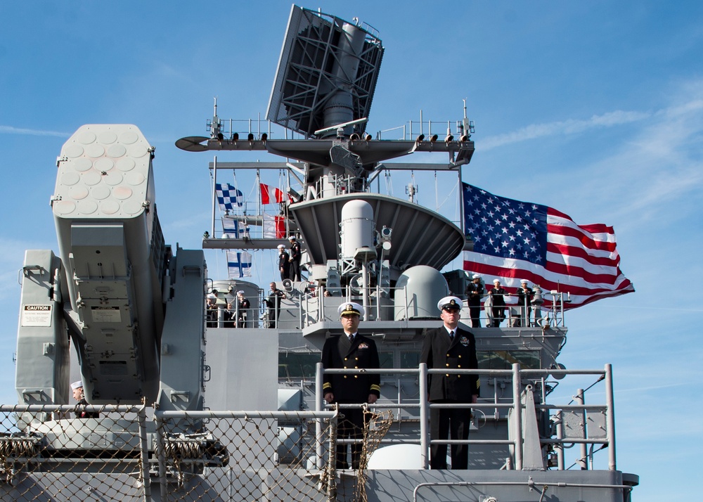 USS Iwo Jima Deploys