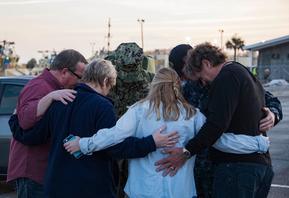 USS Iwo Jima Deploys