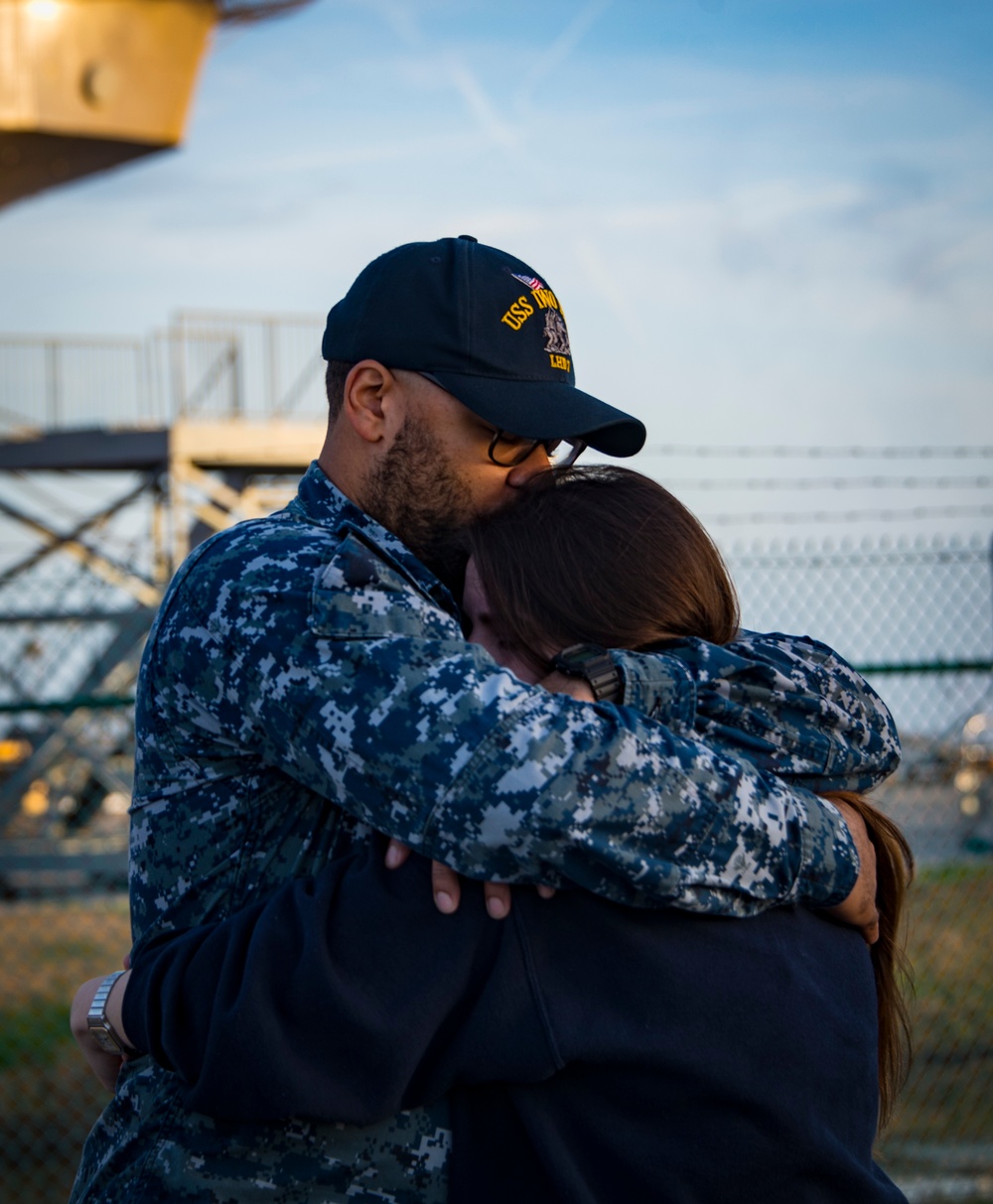 USS Iwo Jima Deploys