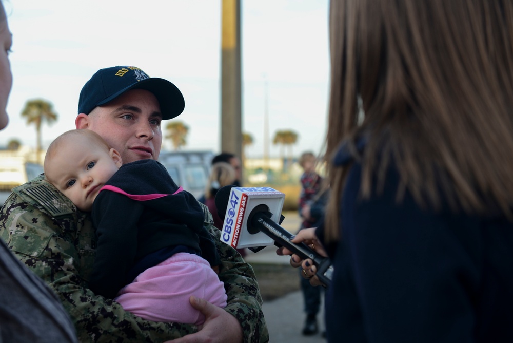 USS Iwo Jima Deploys