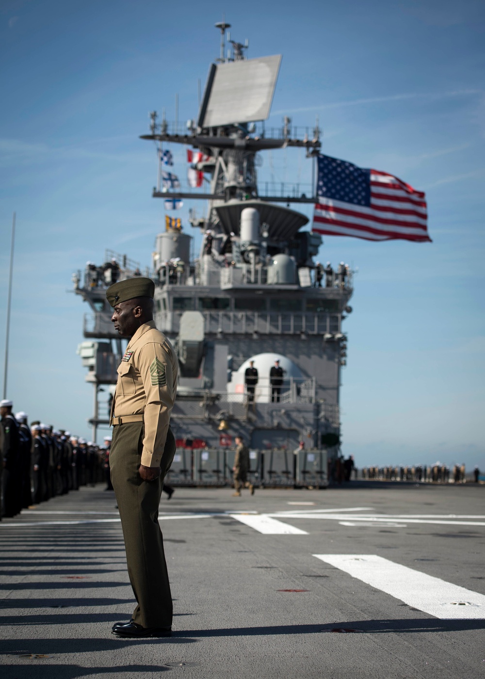 USS Iwo Jima Deploys