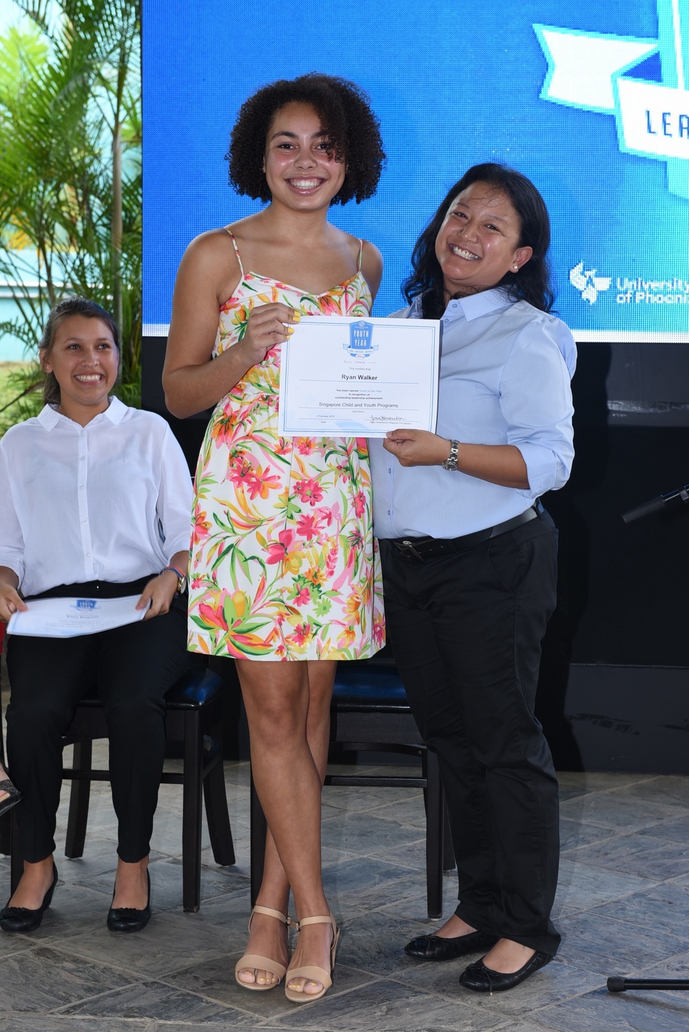 Singapore Area Coordinator selects 2018 Military Youth of the Year
