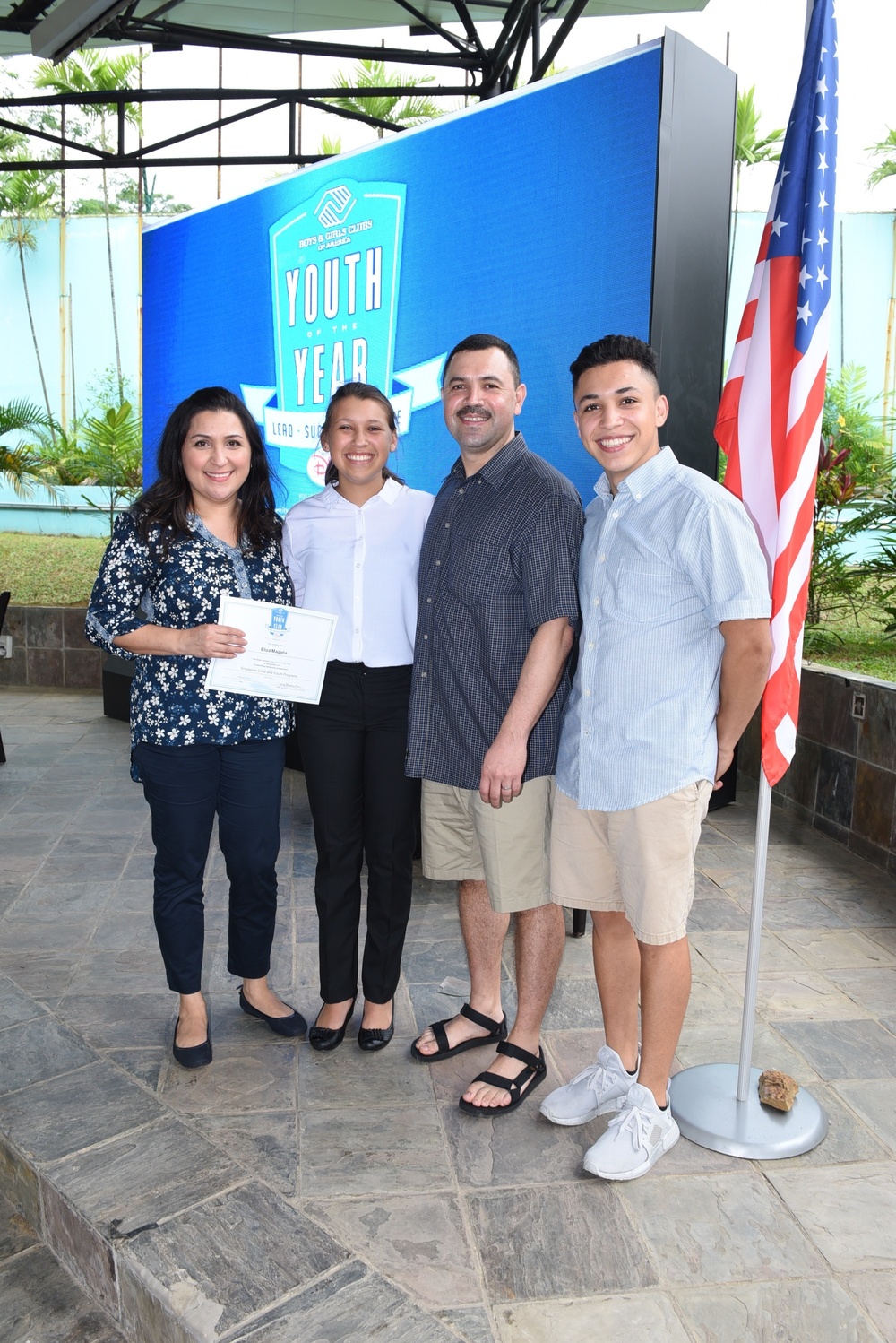 Singapore Area Coordinator selects 2018 Military Youth of the Year