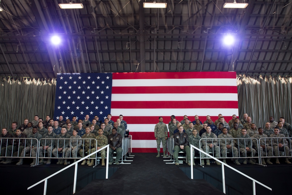 Vice President Pence Visits Yokota Air Base