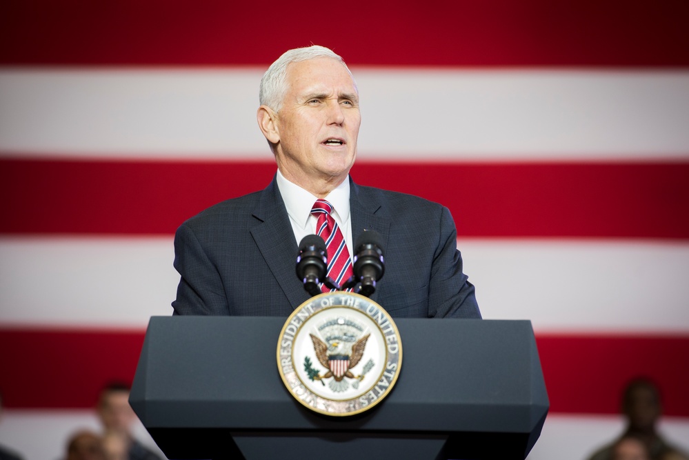 Vice President Pence Visits Yokota Air Base