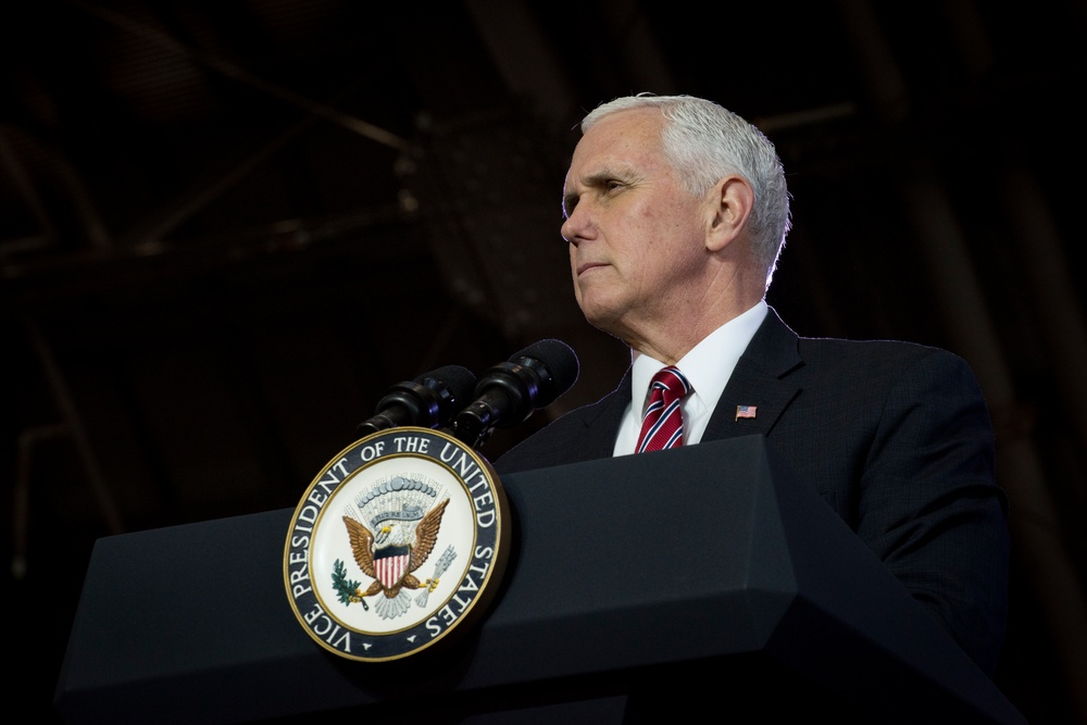 Vice President Pence Visits Yokota Air Base