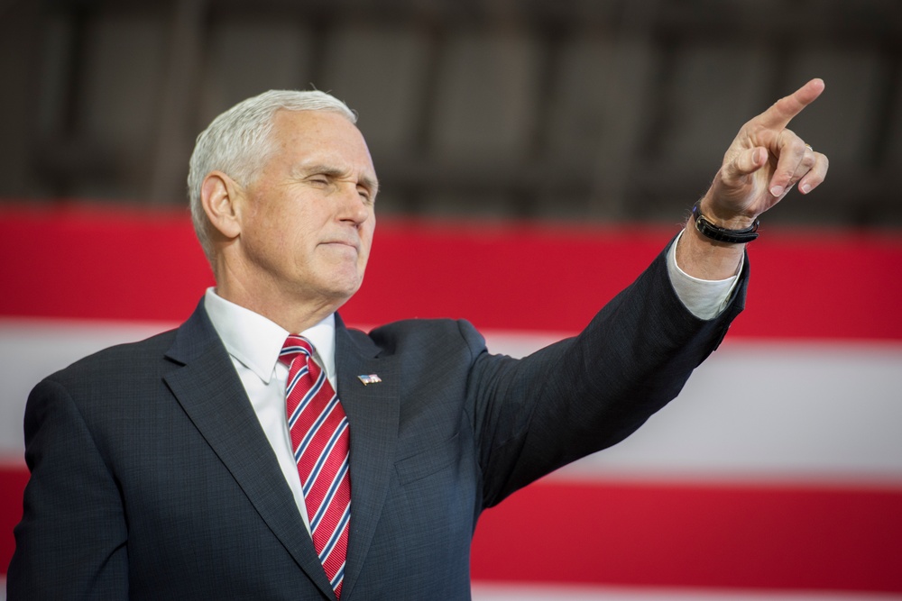 Vice President Pence Visits Yokota Air Base