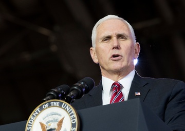 Vice President Pence Visits Yokota Air Base