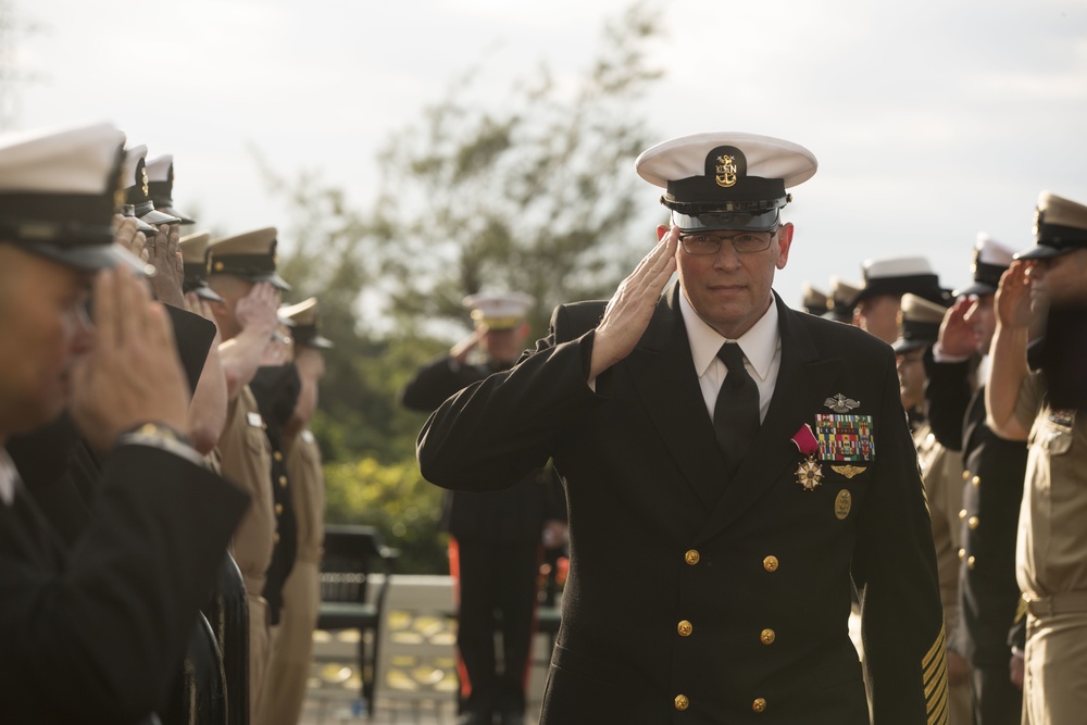 III MEF Marines, Sailors bid Fasano farewell