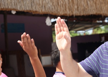 Military Sealift Command ‘Drops-In’ Thai Kids Center During Cobra Gold 2018