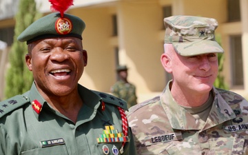 U.S. Army Trains Nigeria Infantry Tactics