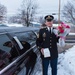 Illinois National Guard Soldier escorts Gold Star Daughter to Father-Daughter Dance