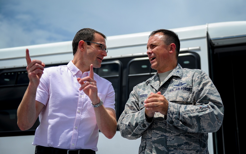 Director of Strategic Capabilities visits Hurlburt