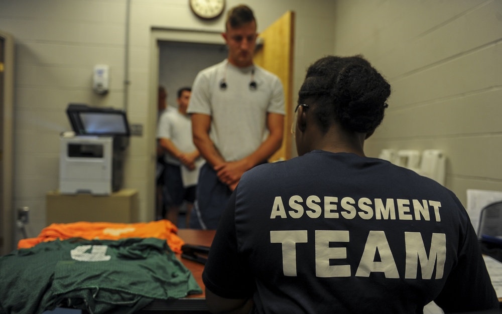 Team Hurlburt FAC administers fitness tests