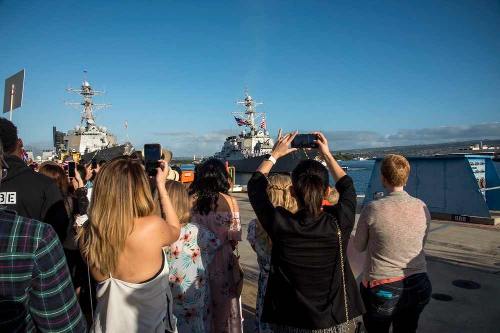 Don't Tread on Me: USS Hopper returns from deployment