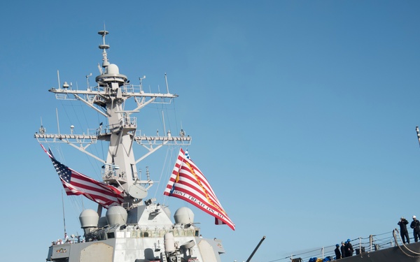 Don't Tread on Me: USS Hopper returns from deployment