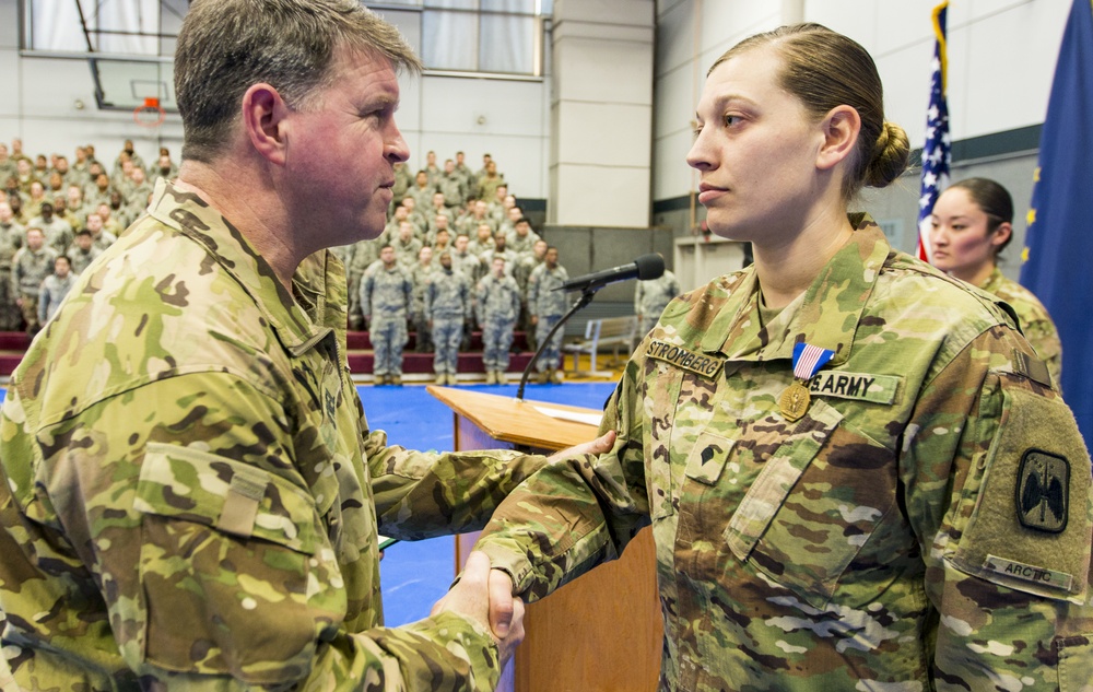 Alaska based Soldier from Utah earns Soldier's Medal