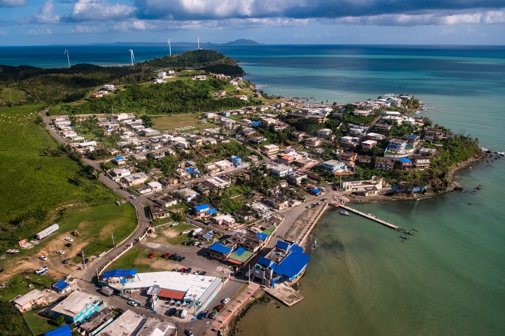 Congressional Delegation Takes Aerial Tour Of Puerto Rico