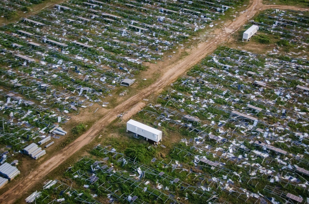 Congressional Delegation Takes Aerial Tour Of Puerto Rico