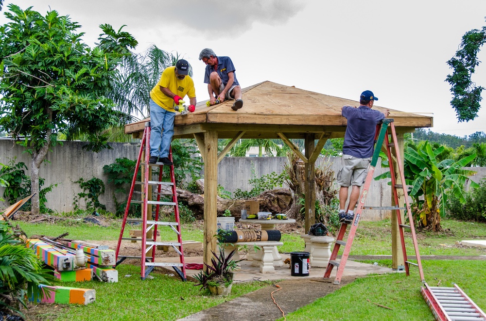 Drivers Use Free Time To Repair Home For Displaced Girls