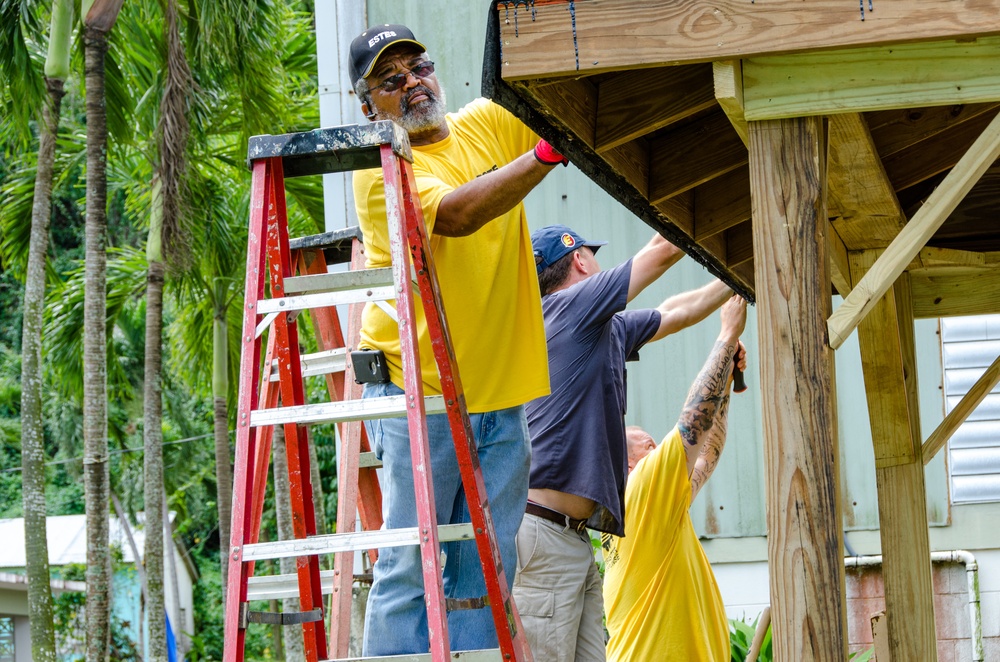 Drivers Use Free Time To Repair Home For Displaced Girls