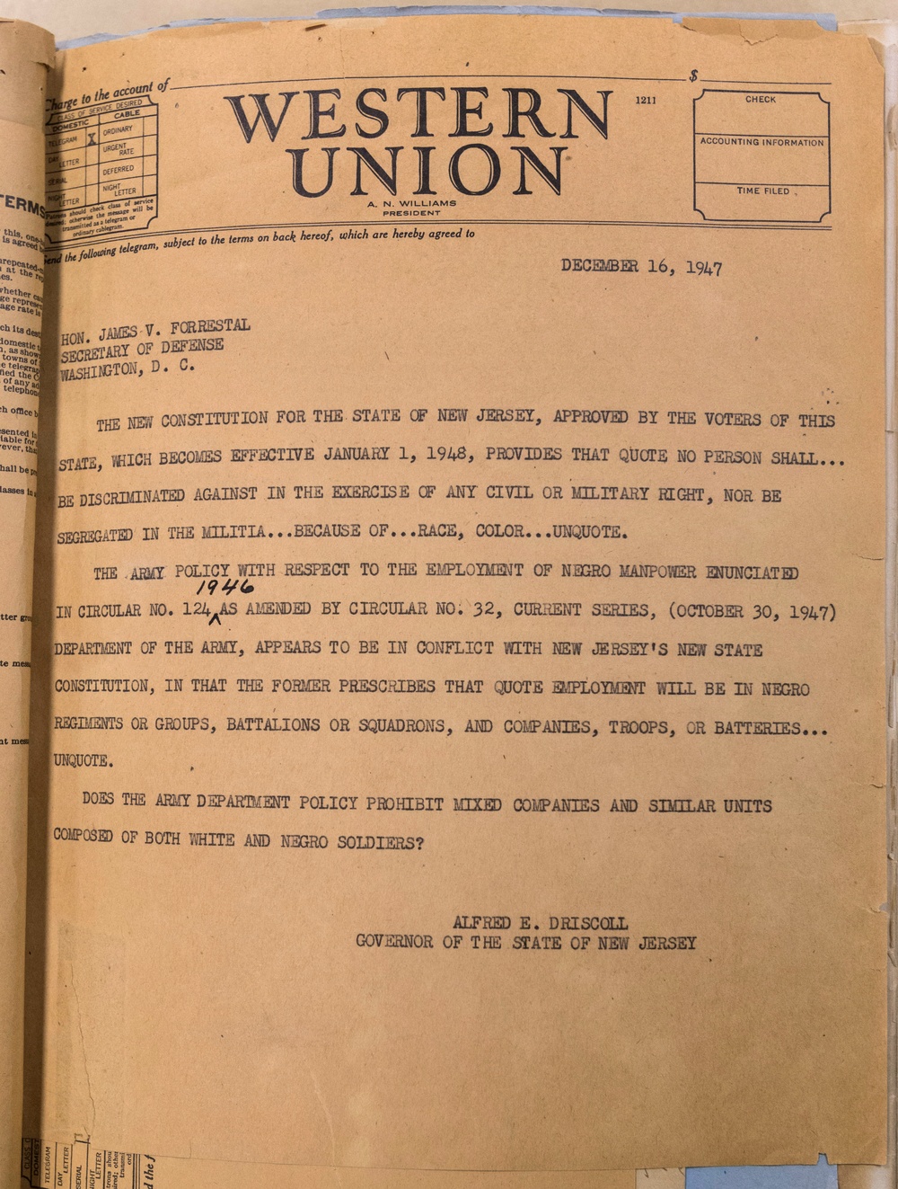 New Jersey National Guard pioneers segregation’s end