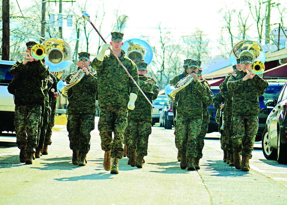 Jazzy tunes, rhythm and blues: Quantico Marine Corps Band to march in Mardi Gras