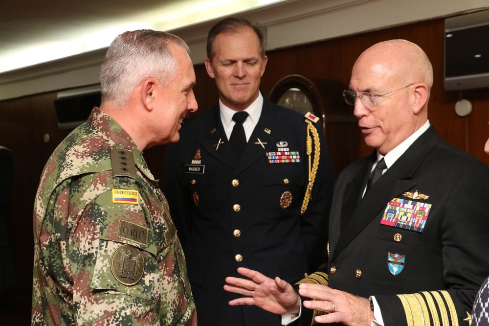 Adm. Kurt Tidd in Colombia