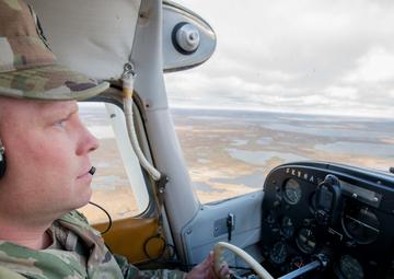 Using his own plane, recruiter flies around remote Alaska to fill Army ranks