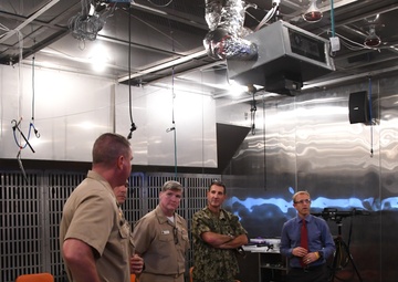 NHRC Discusses Research and Readiness with NMCSD CO