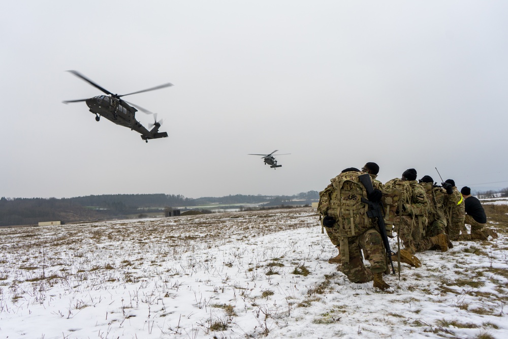 Air Cav Conducts Spur Ride Overseas