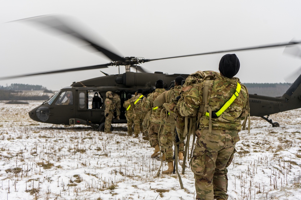 Air Cav Conducts Spur Ride Overseas