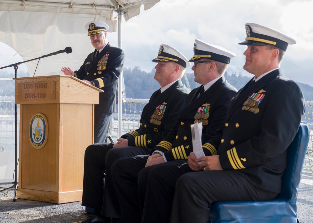 DESRON 9 Change of Command Ceremony