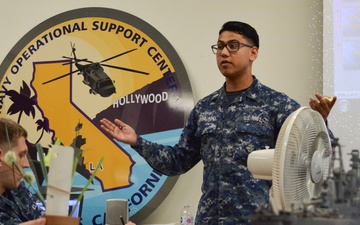 Navy Operational Support Center Los Angeles Command Indoctrination