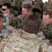 Central Command Senior Enlisted Members Eat with Soldiers