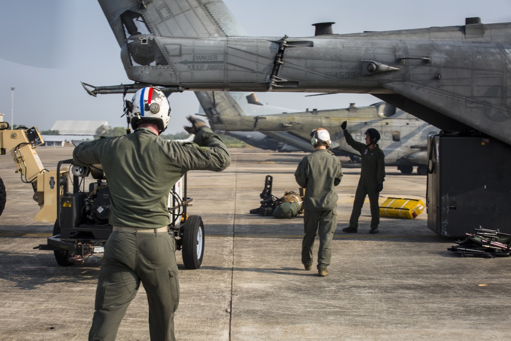 Cobra Gold 18 | 1st MAW arrives to Thailand in support of CG18