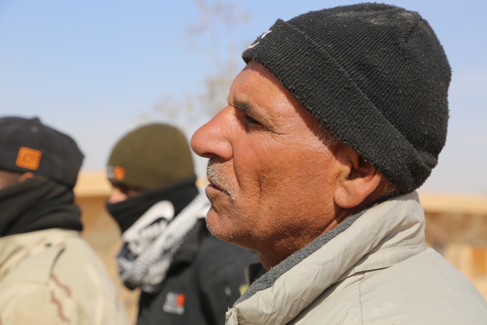 Desert Battalion training at Al Taqaddum