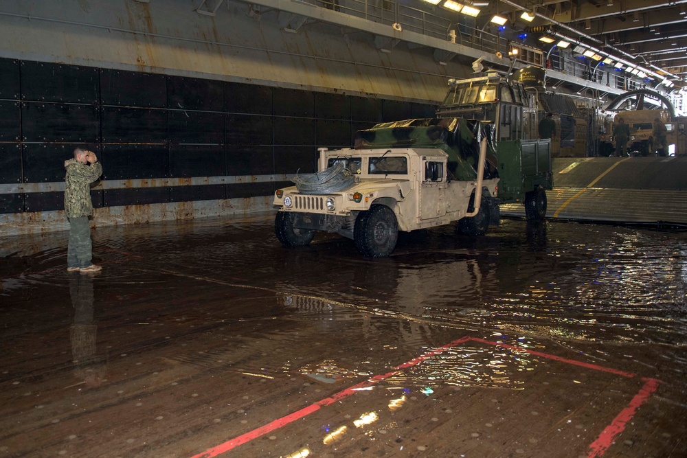 USS Iwo Jima (LHD 7) Onload