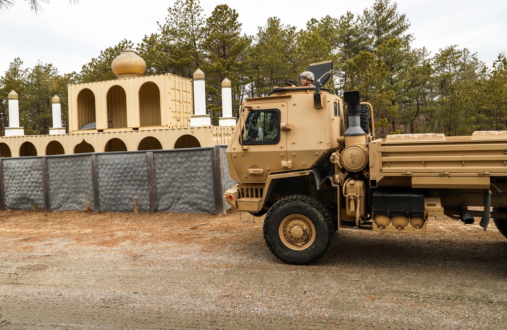 F Company Conducts Convoy Training