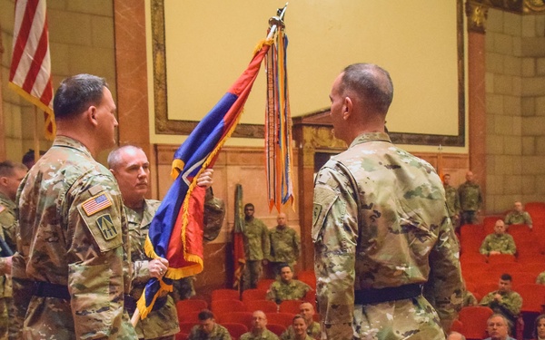 38th Infantry Division changes commanders